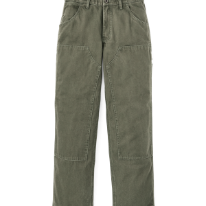 Women's Canvas Work Pants - Dark Olive