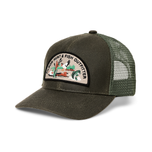 Logger Mesh Cap - Otter Green /  Hunt Fish
