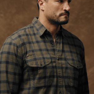 Alaskan Guide Shirt - Otter Green/black