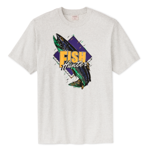Frontier Graphic T-shirt - Light Heather Gray / Hunter