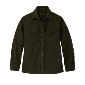 Women's Seattle Wool Jac-shirt - Forest Green